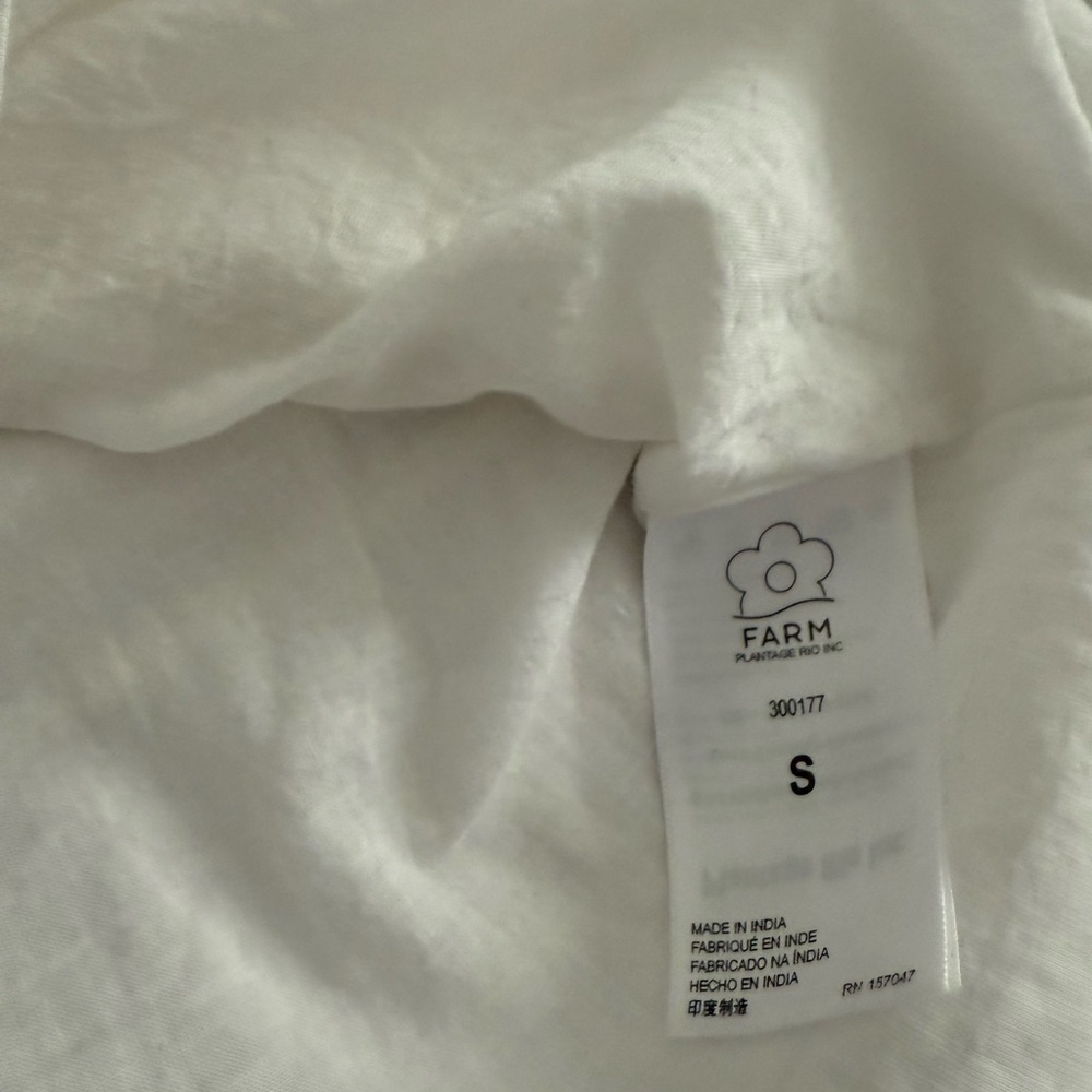 FARM Rio White Embroidered Mini Dress - Picture 3 of 5